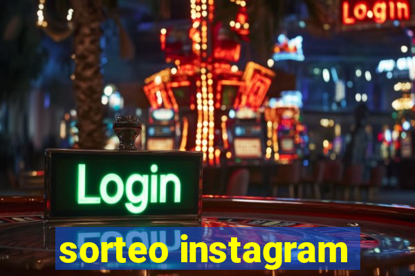 sorteo instagram